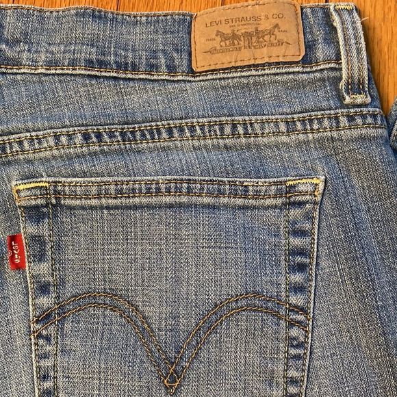 Levi’s 515 Jeans Bootcut Medium Wash Blue Jeans - Picture 7 of 13